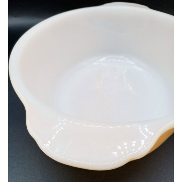 Anchor Hocking Fire King 1.5 Qt Oval Casserole Dish Vintage 467 Ovenware Orange - Picture 7 of 16